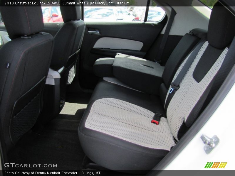 Summit White / Jet Black/Light Titanium 2010 Chevrolet Equinox LS AWD