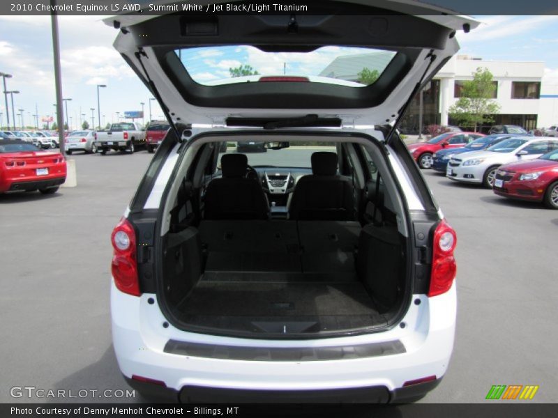 Summit White / Jet Black/Light Titanium 2010 Chevrolet Equinox LS AWD