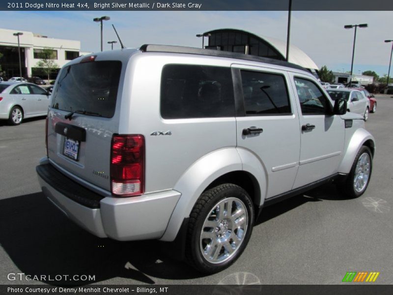 Bright Silver Metallic / Dark Slate Gray 2011 Dodge Nitro Heat 4x4