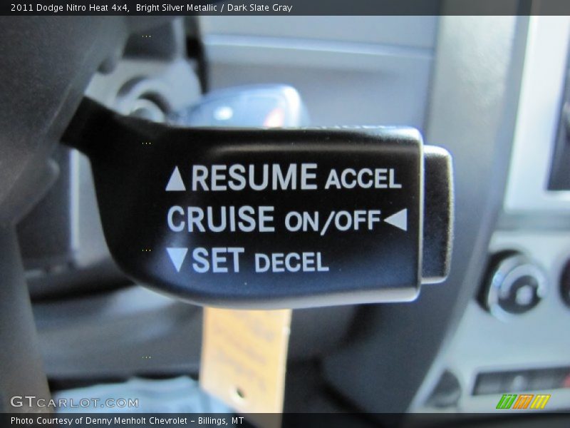 Bright Silver Metallic / Dark Slate Gray 2011 Dodge Nitro Heat 4x4