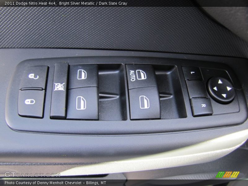 Bright Silver Metallic / Dark Slate Gray 2011 Dodge Nitro Heat 4x4