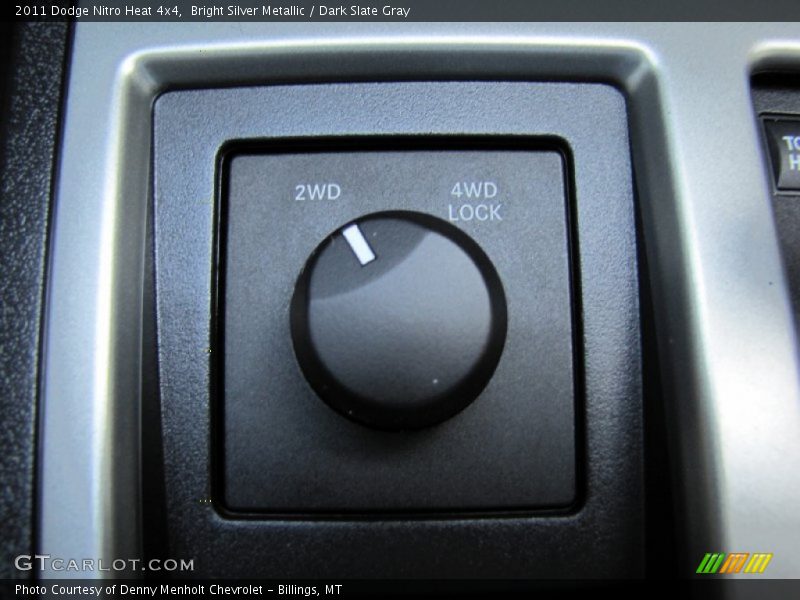Bright Silver Metallic / Dark Slate Gray 2011 Dodge Nitro Heat 4x4