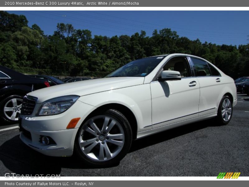 Arctic White / Almond/Mocha 2010 Mercedes-Benz C 300 Luxury 4Matic