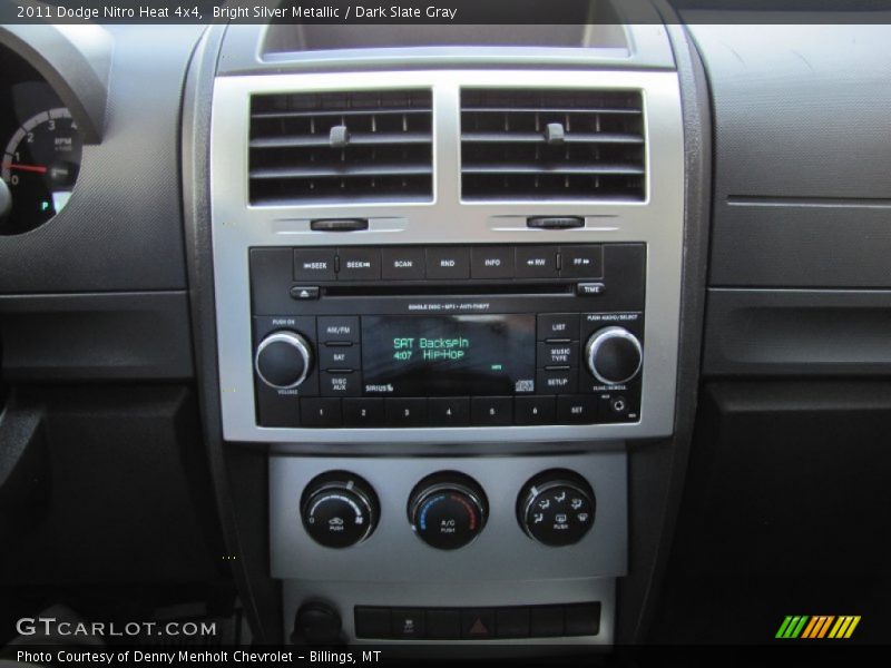 Bright Silver Metallic / Dark Slate Gray 2011 Dodge Nitro Heat 4x4