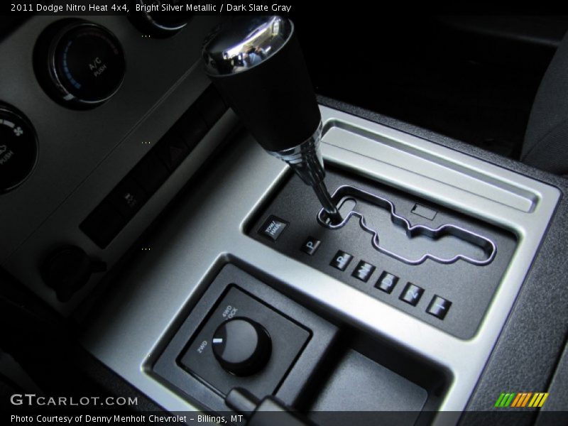Bright Silver Metallic / Dark Slate Gray 2011 Dodge Nitro Heat 4x4