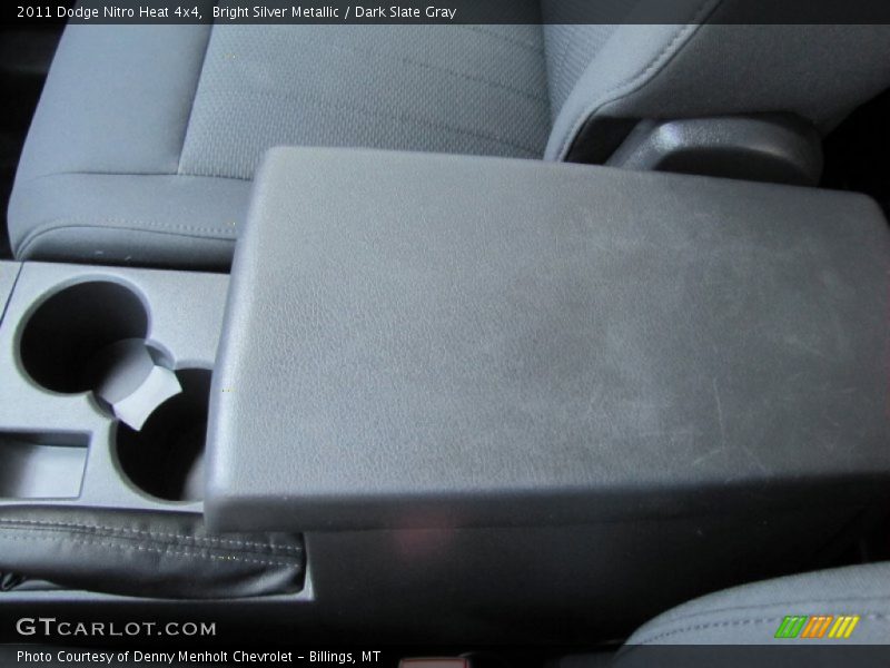 Bright Silver Metallic / Dark Slate Gray 2011 Dodge Nitro Heat 4x4