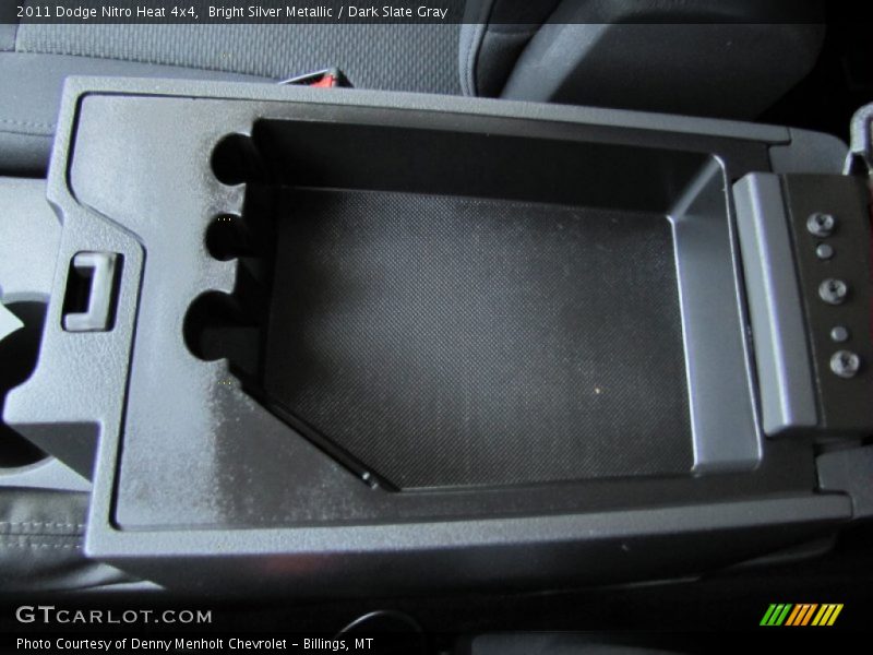Bright Silver Metallic / Dark Slate Gray 2011 Dodge Nitro Heat 4x4