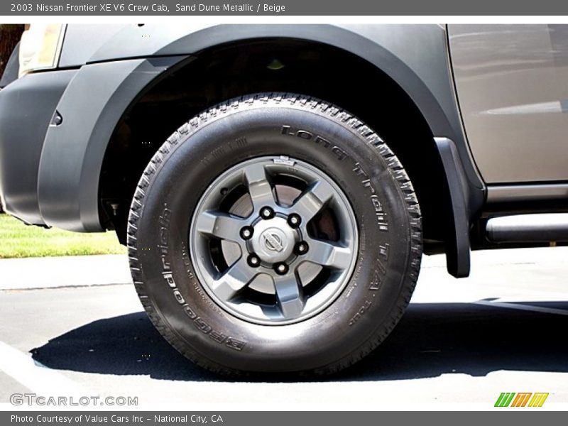  2003 Frontier XE V6 Crew Cab Wheel