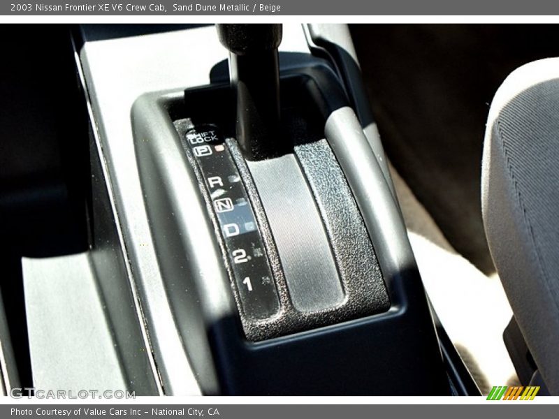  2003 Frontier XE V6 Crew Cab 4 Speed Automatic Shifter