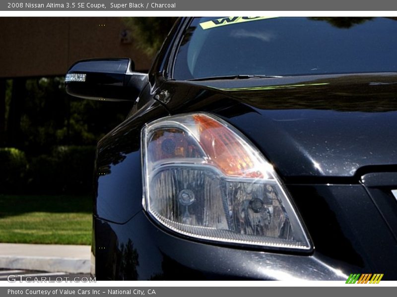 Super Black / Charcoal 2008 Nissan Altima 3.5 SE Coupe