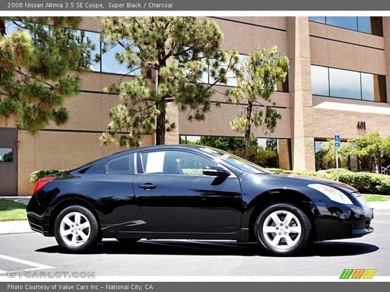 Super Black / Charcoal 2008 Nissan Altima 3.5 SE Coupe