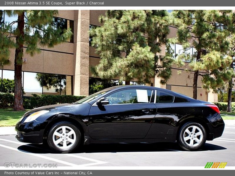 Super Black / Charcoal 2008 Nissan Altima 3.5 SE Coupe
