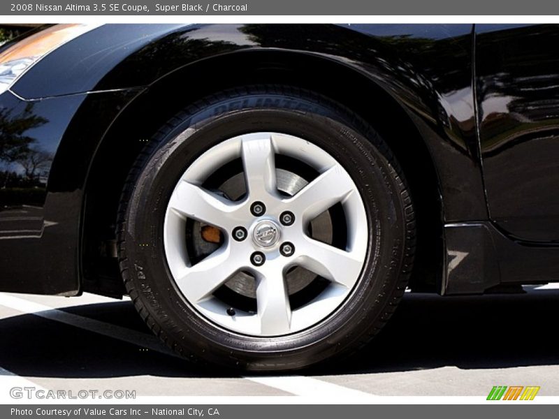 Super Black / Charcoal 2008 Nissan Altima 3.5 SE Coupe