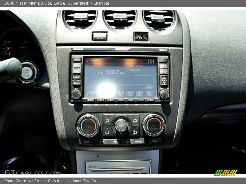 Super Black / Charcoal 2008 Nissan Altima 3.5 SE Coupe