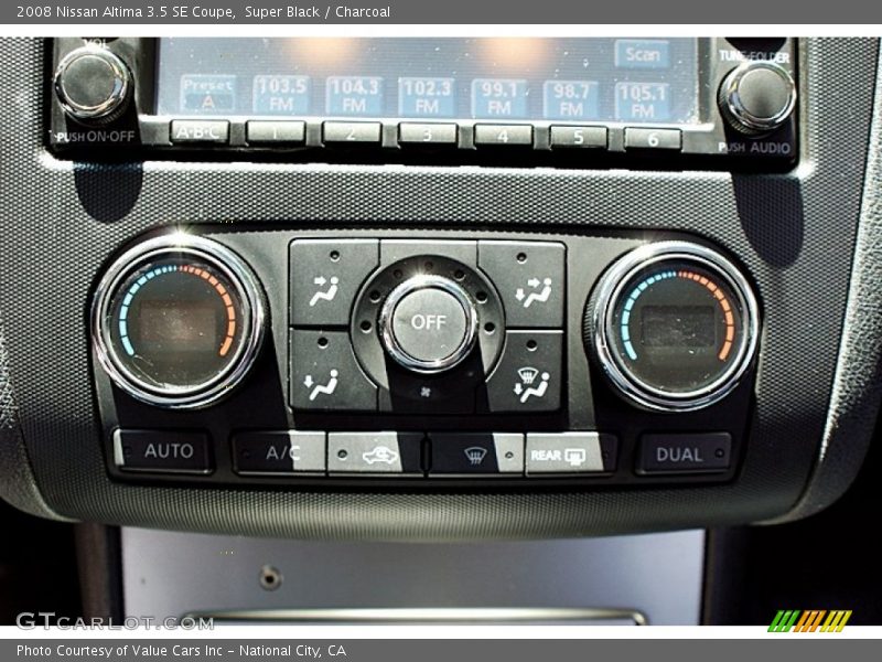 Super Black / Charcoal 2008 Nissan Altima 3.5 SE Coupe
