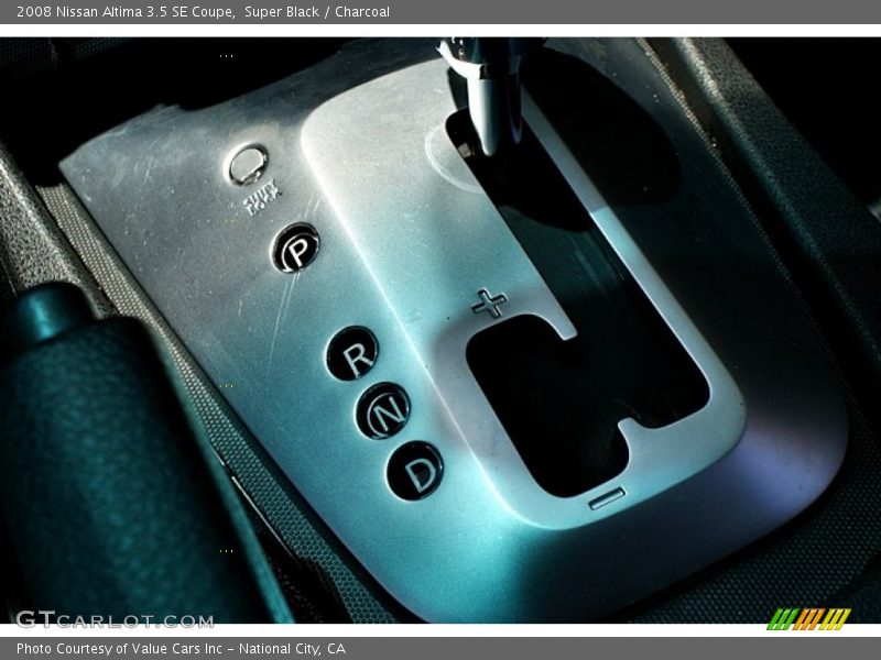 Super Black / Charcoal 2008 Nissan Altima 3.5 SE Coupe