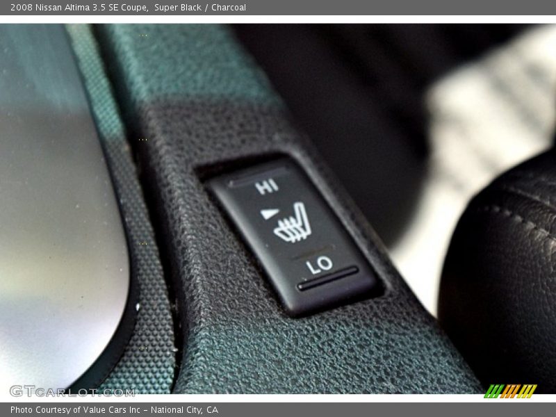 Super Black / Charcoal 2008 Nissan Altima 3.5 SE Coupe