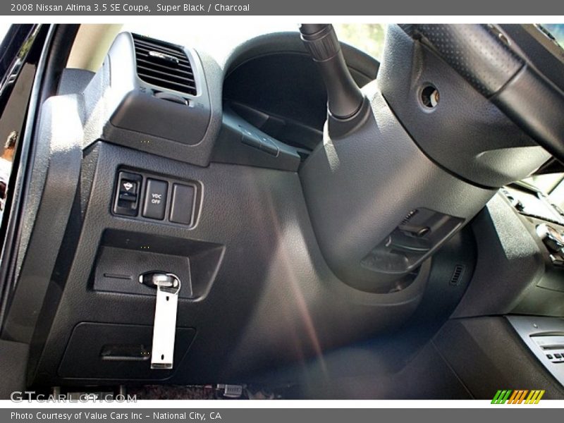Super Black / Charcoal 2008 Nissan Altima 3.5 SE Coupe