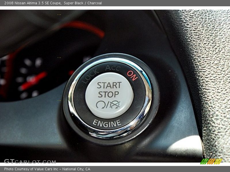 Super Black / Charcoal 2008 Nissan Altima 3.5 SE Coupe