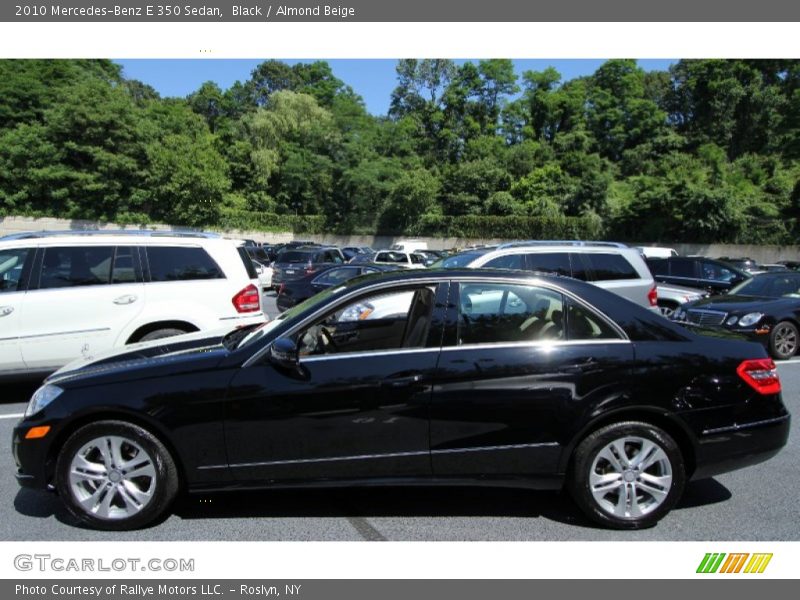Black / Almond Beige 2010 Mercedes-Benz E 350 Sedan
