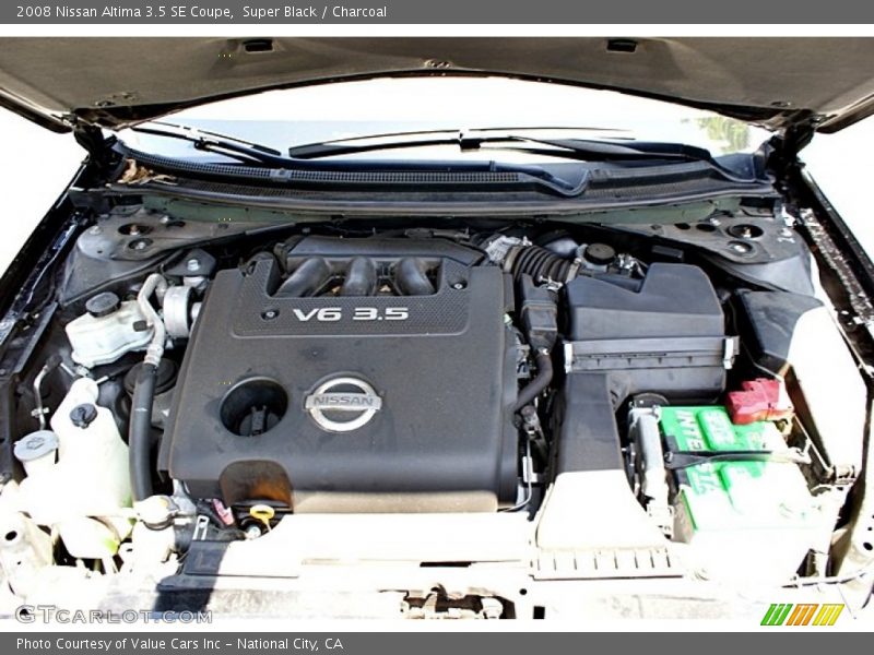 Super Black / Charcoal 2008 Nissan Altima 3.5 SE Coupe