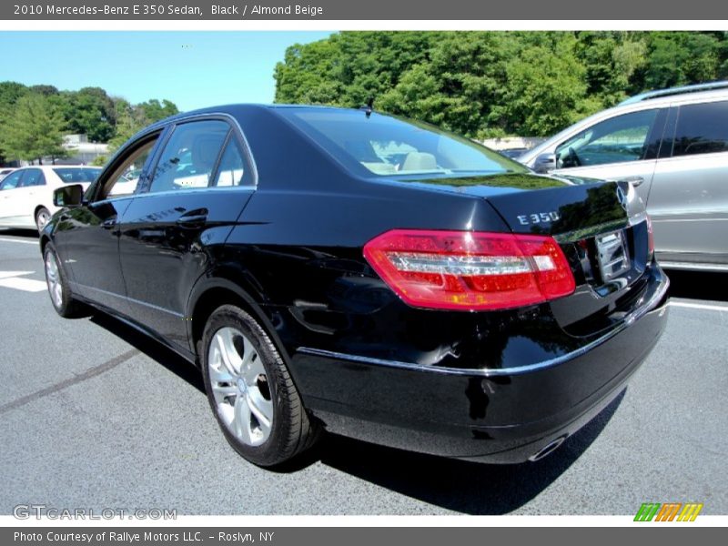 Black / Almond Beige 2010 Mercedes-Benz E 350 Sedan