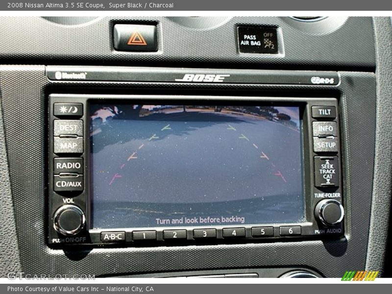 Super Black / Charcoal 2008 Nissan Altima 3.5 SE Coupe