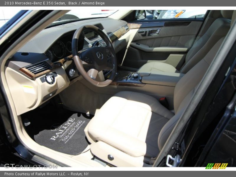 Black / Almond Beige 2010 Mercedes-Benz E 350 Sedan