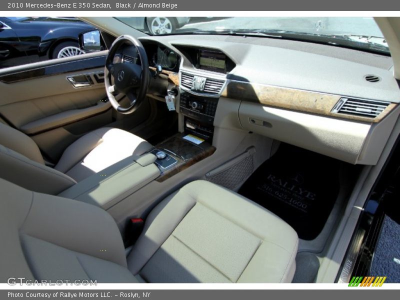 Black / Almond Beige 2010 Mercedes-Benz E 350 Sedan