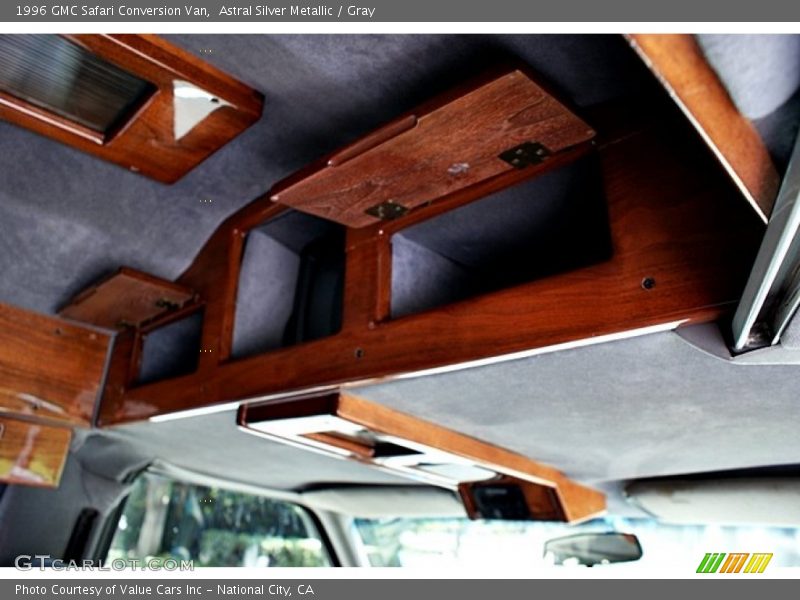 Astral Silver Metallic / Gray 1996 GMC Safari Conversion Van
