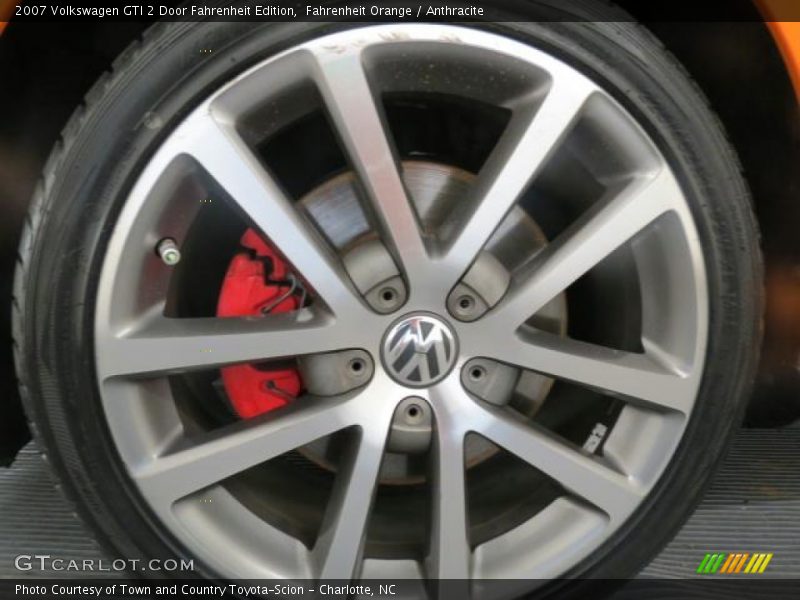 Fahrenheit Orange / Anthracite 2007 Volkswagen GTI 2 Door Fahrenheit Edition
