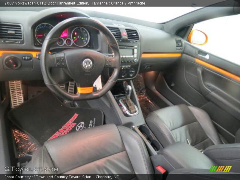 Fahrenheit Orange / Anthracite 2007 Volkswagen GTI 2 Door Fahrenheit Edition