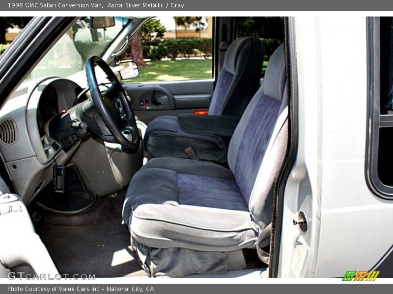 Astral Silver Metallic / Gray 1996 GMC Safari Conversion Van