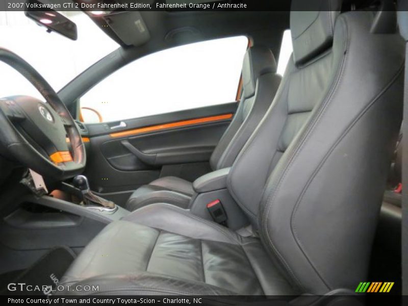Fahrenheit Orange / Anthracite 2007 Volkswagen GTI 2 Door Fahrenheit Edition