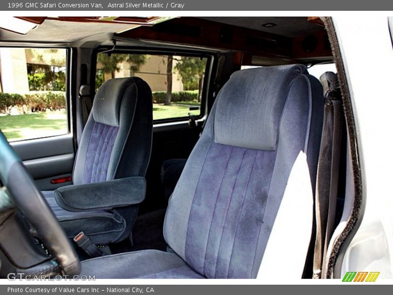 Astral Silver Metallic / Gray 1996 GMC Safari Conversion Van