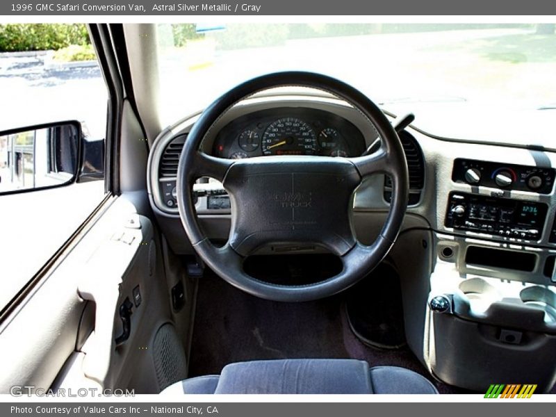 Astral Silver Metallic / Gray 1996 GMC Safari Conversion Van