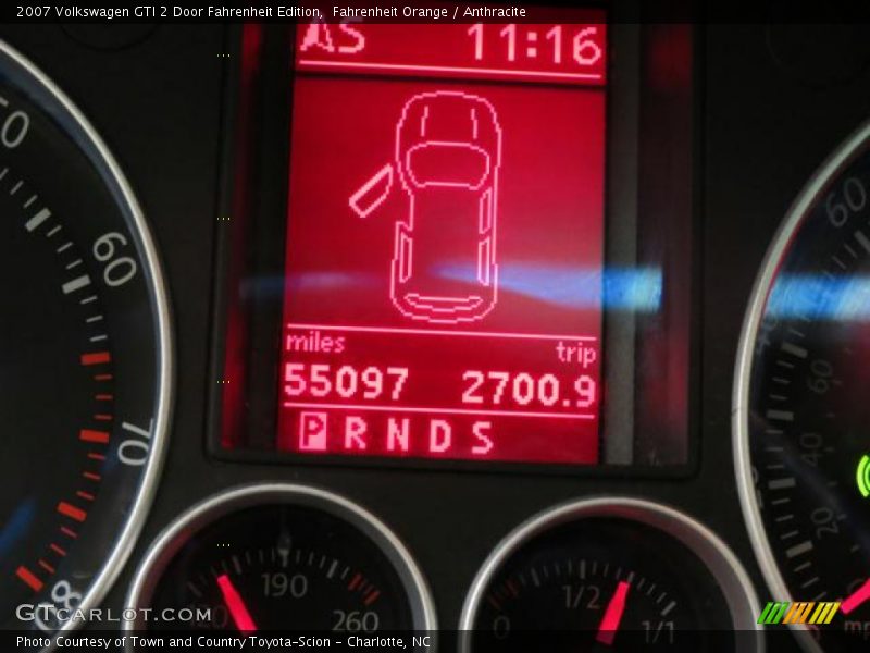 Fahrenheit Orange / Anthracite 2007 Volkswagen GTI 2 Door Fahrenheit Edition