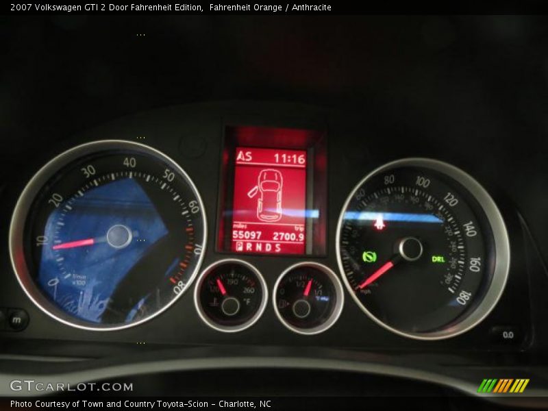 Fahrenheit Orange / Anthracite 2007 Volkswagen GTI 2 Door Fahrenheit Edition