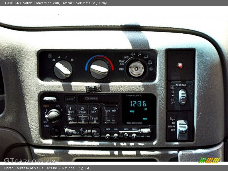 Controls of 1996 Safari Conversion Van