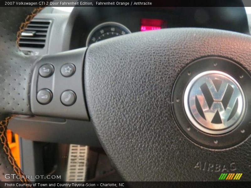 Fahrenheit Orange / Anthracite 2007 Volkswagen GTI 2 Door Fahrenheit Edition