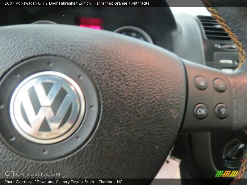 Fahrenheit Orange / Anthracite 2007 Volkswagen GTI 2 Door Fahrenheit Edition