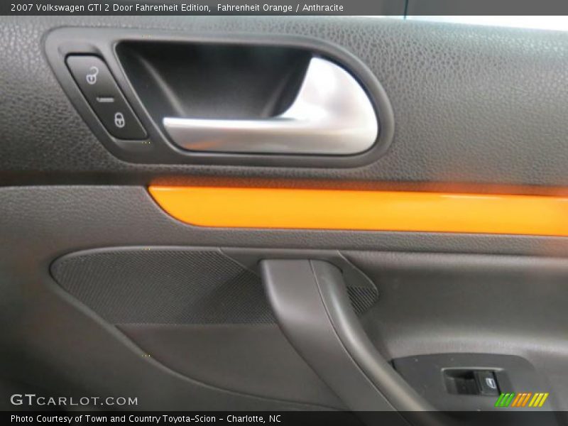 Fahrenheit Orange / Anthracite 2007 Volkswagen GTI 2 Door Fahrenheit Edition