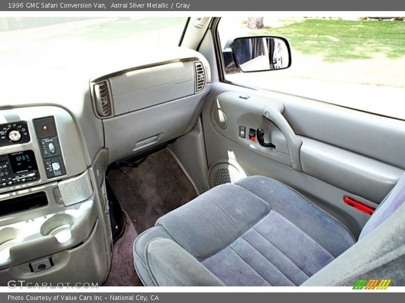 Astral Silver Metallic / Gray 1996 GMC Safari Conversion Van