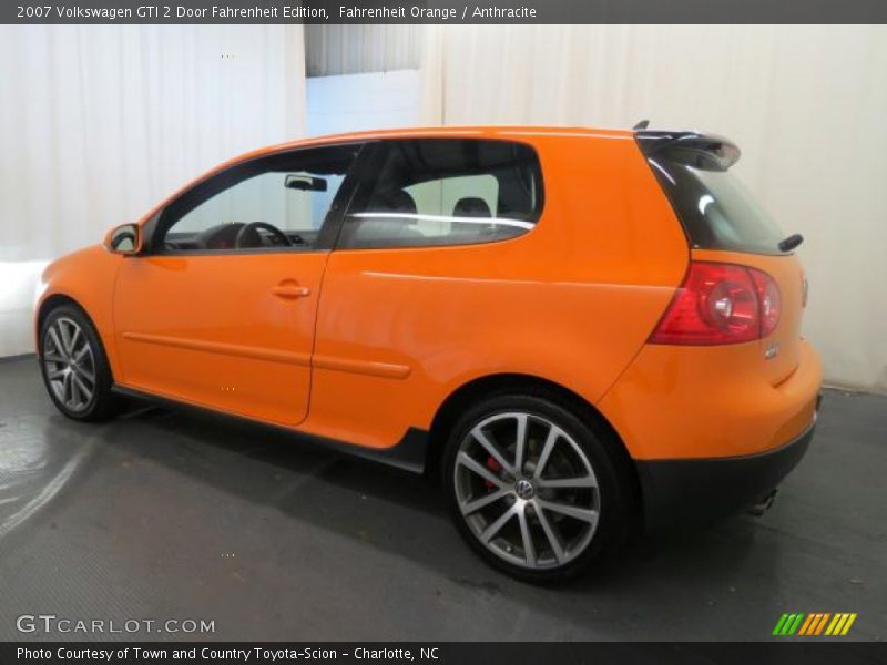 Fahrenheit Orange / Anthracite 2007 Volkswagen GTI 2 Door Fahrenheit Edition
