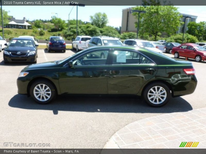 Spruce Mica / Ash Gray 2010 Toyota Camry XLE