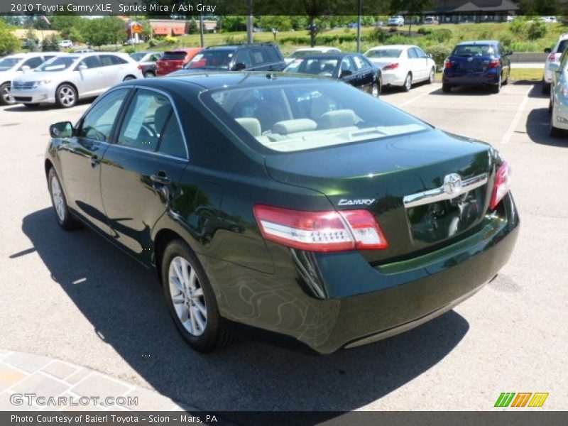 Spruce Mica / Ash Gray 2010 Toyota Camry XLE