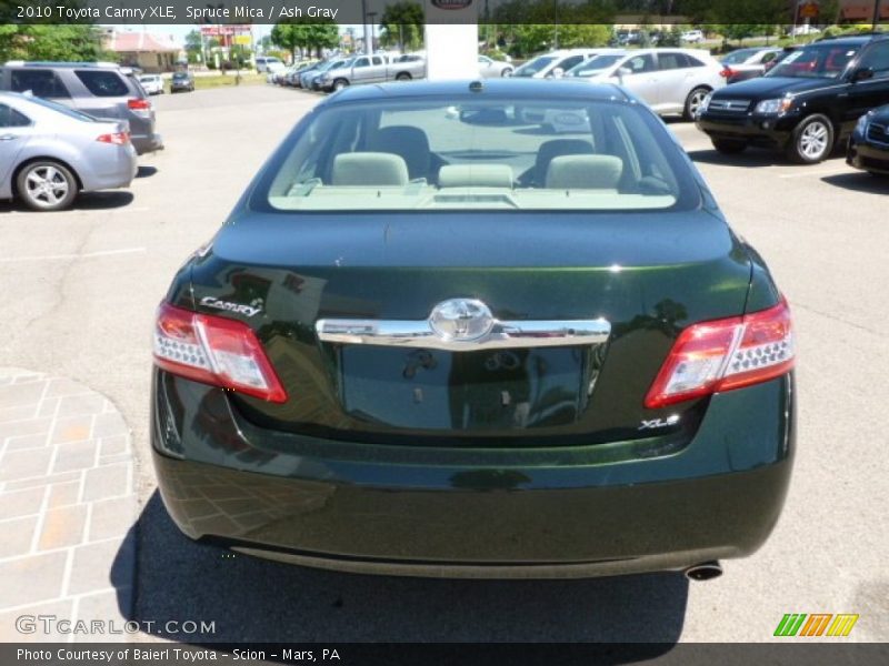 Spruce Mica / Ash Gray 2010 Toyota Camry XLE