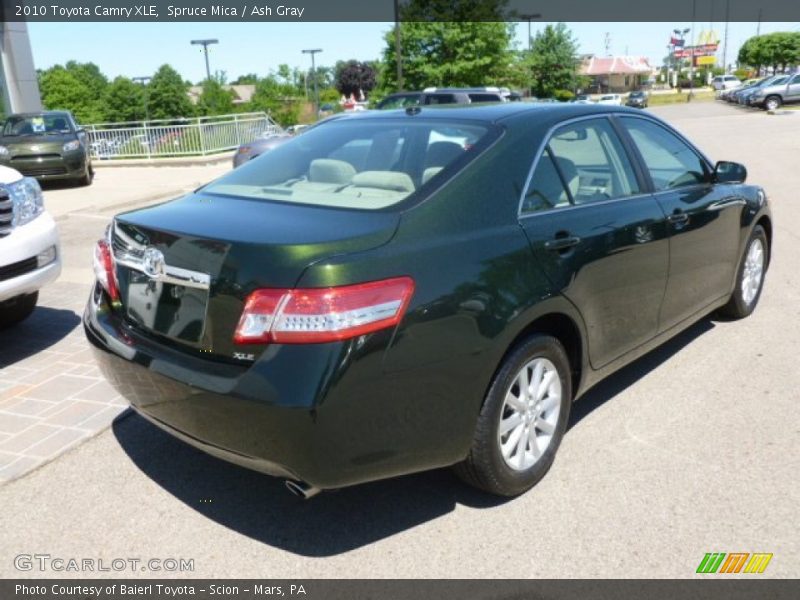 Spruce Mica / Ash Gray 2010 Toyota Camry XLE