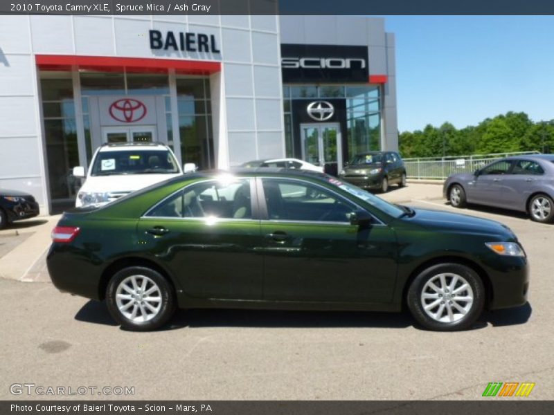 Spruce Mica / Ash Gray 2010 Toyota Camry XLE