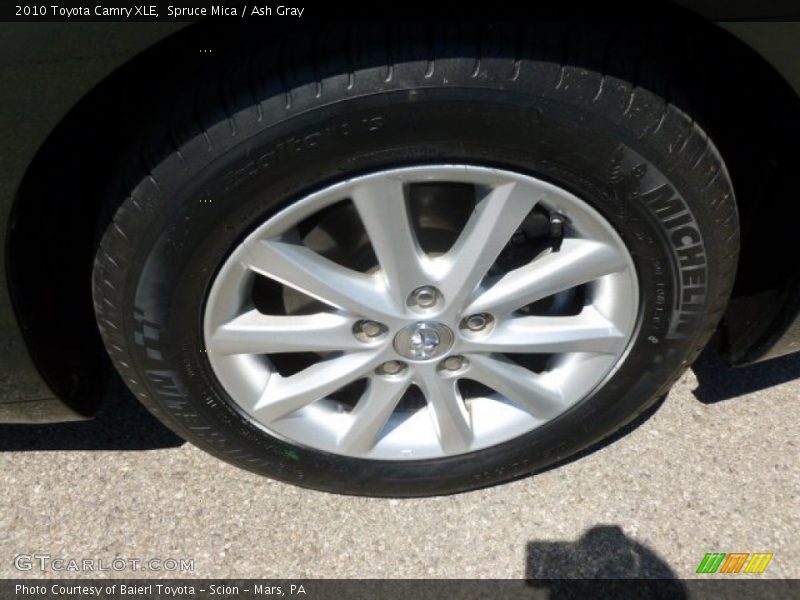 Spruce Mica / Ash Gray 2010 Toyota Camry XLE